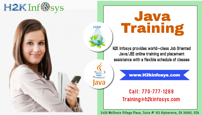 Java Online Training with Live Projects Java Online Training with Live Projects