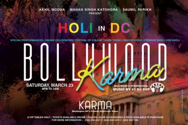 Bollywood Karma - Holi in DC Bollywood Karma - Holi in DC
