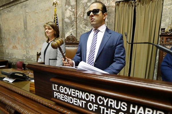 Washingtons First Blind Lieutenant Governor