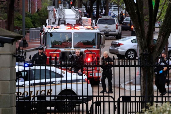 Man Tries to Set Himself on Fire Outside White House, Hospitalized